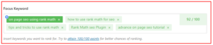  On Page Seo Using Rank Math, how to use rank math for SEO, tips and tricks to use rank math, Rank Math seo Plugin, advance on page seo tutorial in 2020