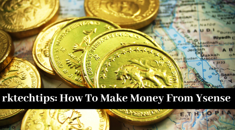 How To Make Money From Ysense Website