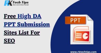 Free High DA PPT Submission Sites List