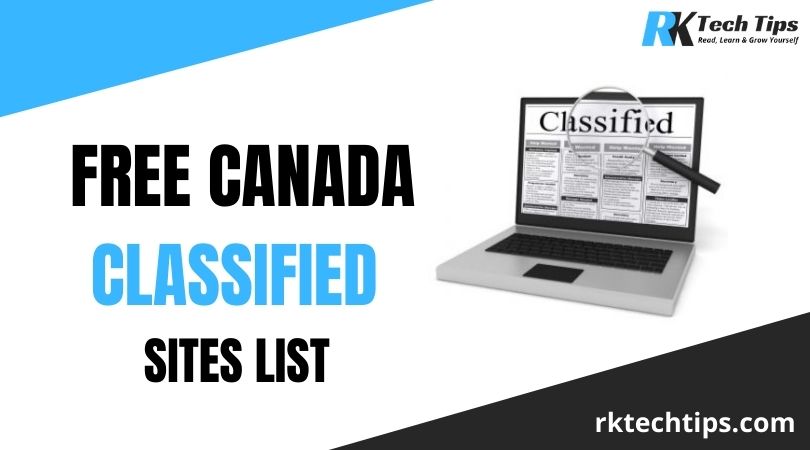 100+ Free Canada Classified Sites List 2021