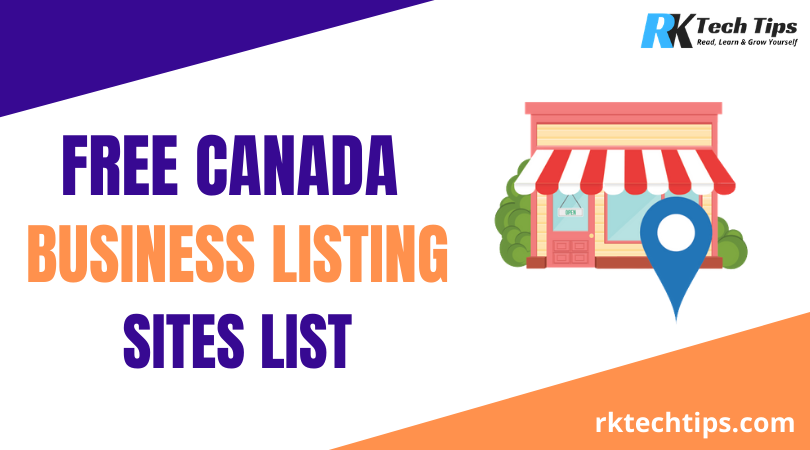 High DA Canada Business Listing Sites List 2021