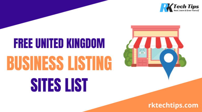 High DA UK Business Listing Sites List (Updated)