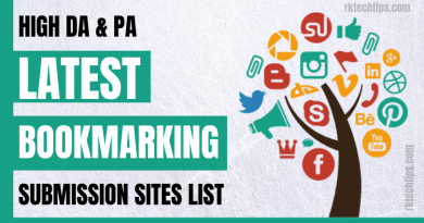 High PR Latest Bookmarking Submission Sites List