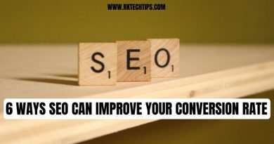 Photo of wooden blocks spelling SEO as a featured image for an article about ways SEO can improve conversion rate